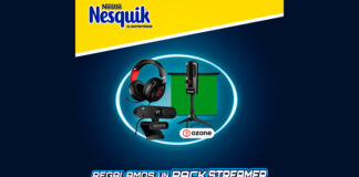 Gratis un Pack Streamer con Nesquik Gratis un Pack Streamer con Nesquik