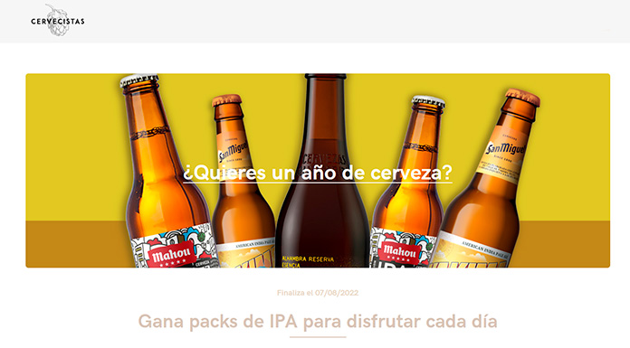 Llévate gratis un año de cerveza con Cervecistas