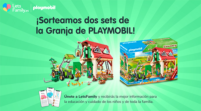 Sorteo de 2 sets de la granja de Playmobil de Lets Family