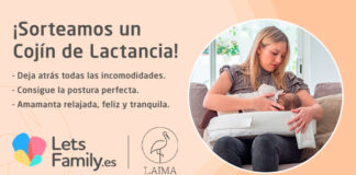 Sorteo de un cojín de lactancia de Lets Family Sorteo de un cojín de lactancia de Lets Family