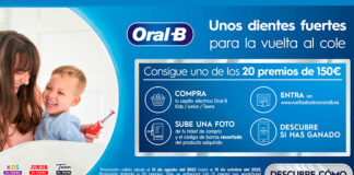 Consigue un premio de 150 euros con Oral B Consigue un premio de 150 euros con Oral B