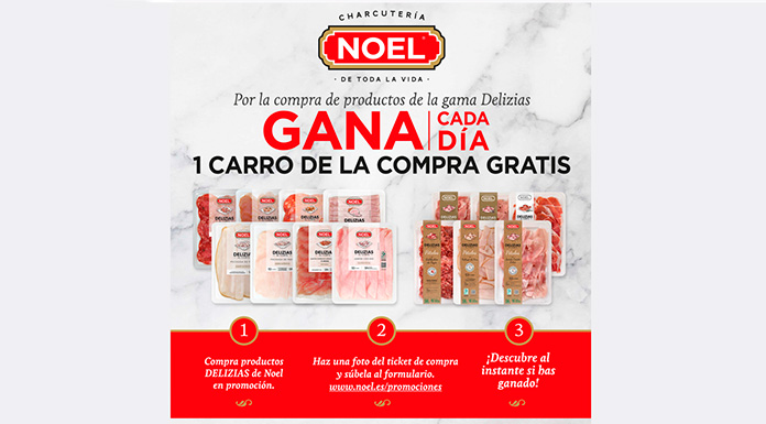 Gana un carro de la compra cada día con Noel