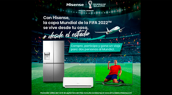 Gana un viaje al Mundial con Hisense