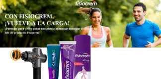 Gana una pistola de masaje muscular Hoposo y un lote de productos Fisiocrem Gana una pistola de masaje muscular Hoposo y un lote de productos Fisiocrem