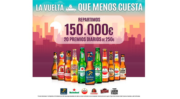 Grandes marcas de cerveza reparten 150.000 euros