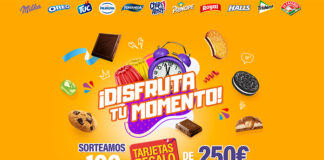 Mondelez sortea 100 tarjetas regalo de 250 euros Mondelez sortea 100 tarjetas regalo de 250 euros