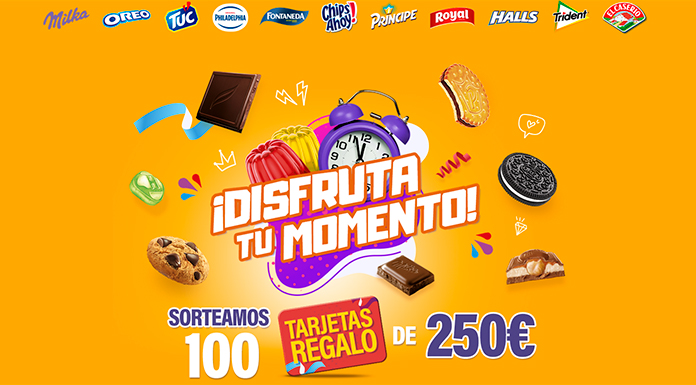 Mondelez sortea 100 tarjetas regalo de 250 euros