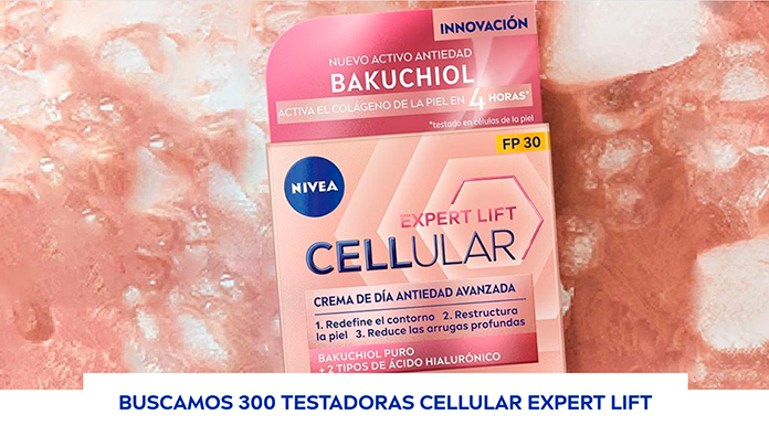 Nivea busca 300 testadoras Cellular Expert Lift