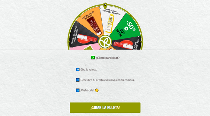 Ruleta Yves Rocher