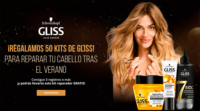 Schwarzkopf regala 50 kits de Gliss