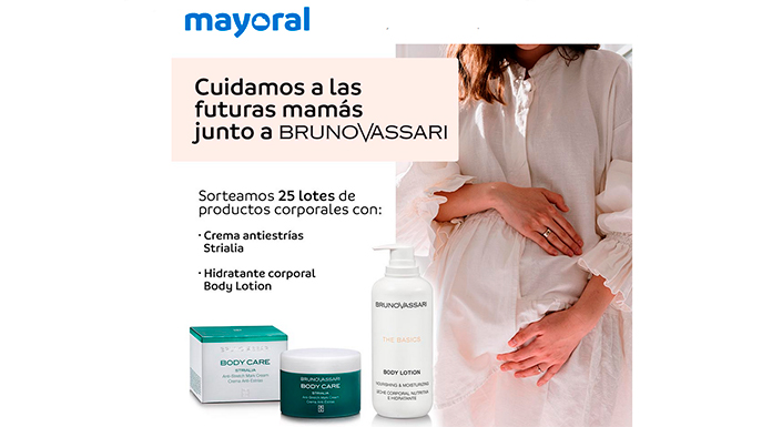 Sorteo de 25 lotes de productos corporales de Mayoral