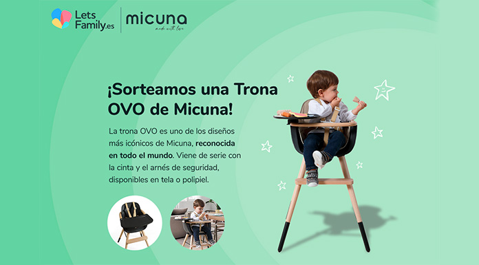 Sorteo de una Trona Ovo de Minicuna de Lets Family