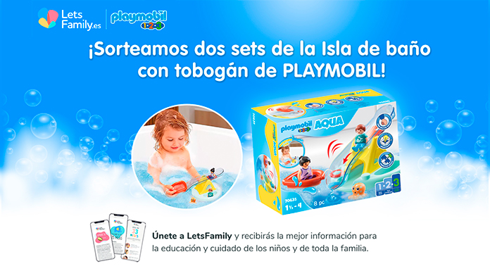 Sorteo Playmobil Isla de Baño con tobogán de Lets Family