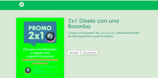 2×1 en Roomba 2x1 en Roomba
