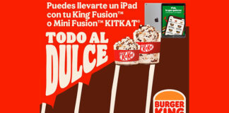Burger King y Kitkat regalan 4 iPads