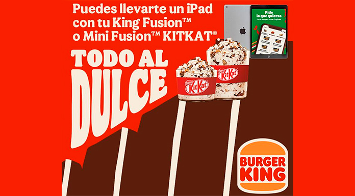 Burger King y Kitkat regalan 4 iPads