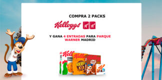 Gana entradas para Parque Warner con Kellogg’s Gana entradas para Parque Warner con Kellogg's