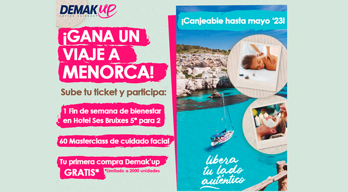 Gana un viaje a Menorca con Demak ́Up