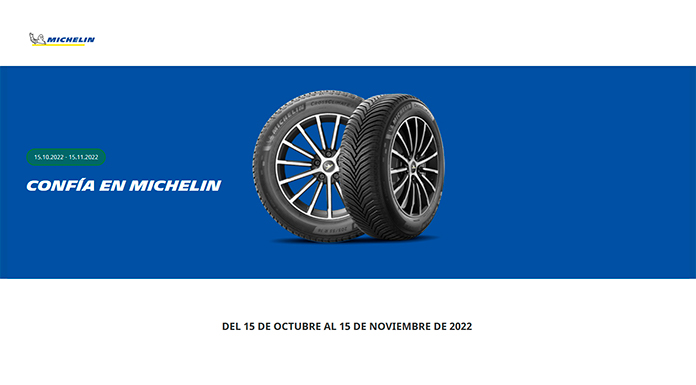 Llévate hasta 100 euros en regalos con Michelín