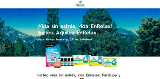 Llévate un lote de productos de Aquilea EnRelax Llévate un lote de productos de Aquilea EnRelax