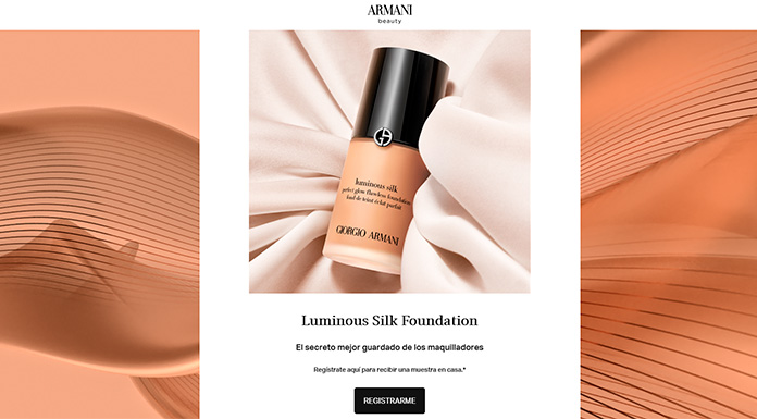 Muestras Gratis de Luminous Silk Foundation