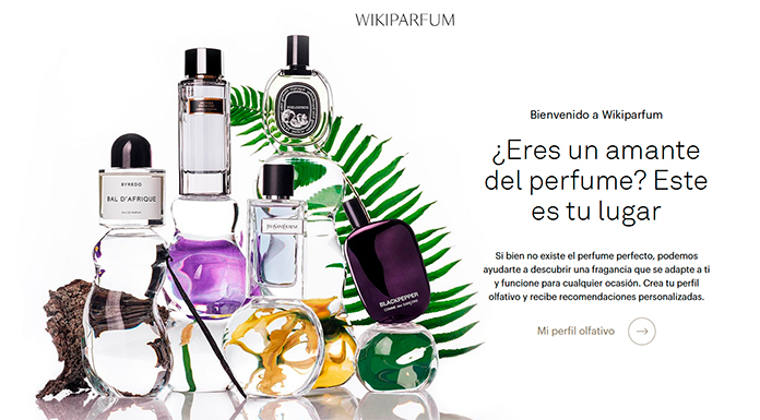 Muestras gratis de perfume con Wikiparfum