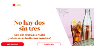 No hay 2 sin 3 con Coca Cola y La Mafia No hay 2 sin 3 con Coca Cola y La Mafia