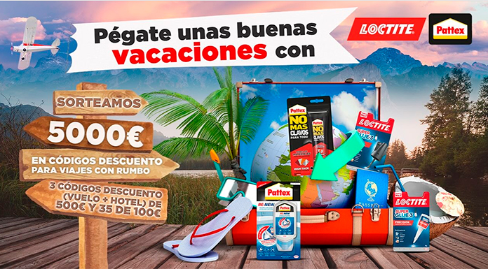 Pégate unas buenas vacaciones con Loctite y Pattex