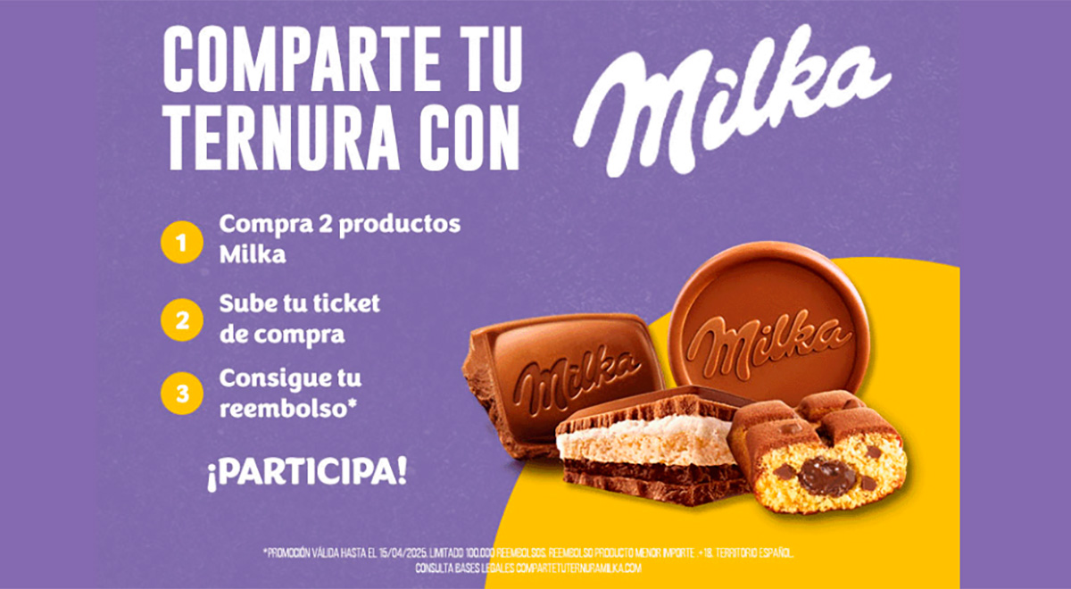 Prueba gratis el nuevo Milka