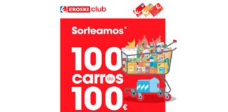 Sorteo de 100 carros de 100€ de Eroski Club Sorteo de 100 carros de 100€ de Eroski Club