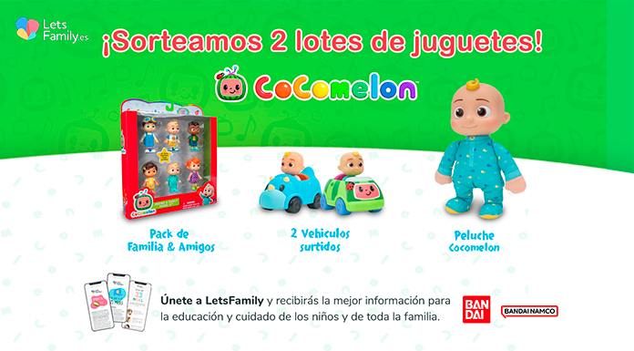 Sorteo de 2 lotes de juguetes Cocomelon de Lets Family