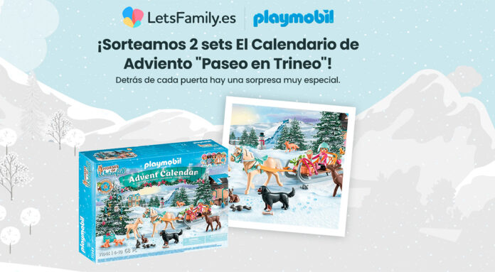 Sorteo de dos sets del Calendario de Adviento Playmobil de Lets Family