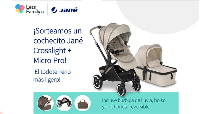 Sorteo de un cochecito Jané de Lets Family