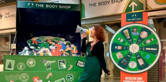 Calendario de Adviento gigante de The Body Shop Calendario de Adviento gigante de The Body Shop
