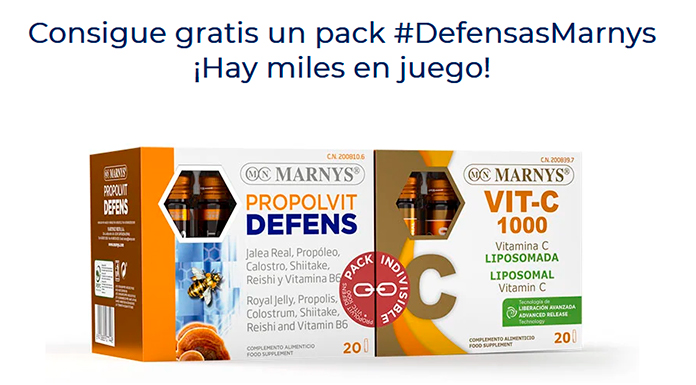 Consigue gratis un pack Defensas Marnys