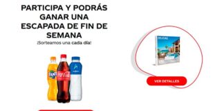 Gana una escapada de fin de semana con Coca Cola Gana una escapada de fin de semana con Coca Cola
