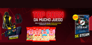 Por la compra de Top Corn podrás conseguir grandes premios Por la compra de Top Corn podrás conseguir grandes premios