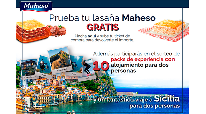 Prueba gratis la lasaƱa Maheso