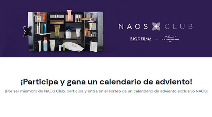 Sorteo de un calendario de adviento exclusivo Naos