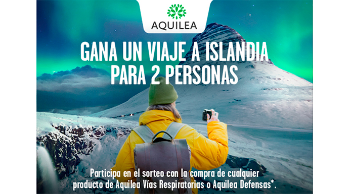 Sorteo de un viaje a Islandia de Aquilea