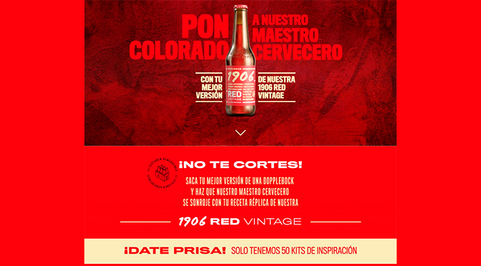 Cervezas 1906 regala 50 kits de inspiración