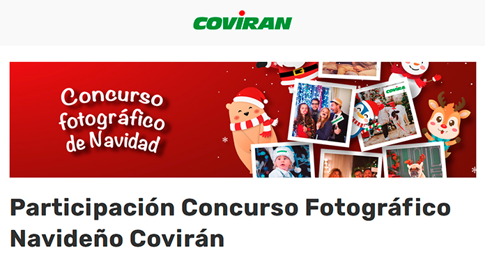 Concurso fotográfico de Navidad de Covirán