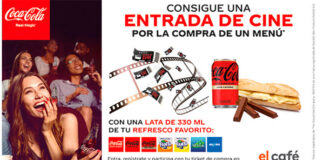 Entrada de cine gratis con Renfe y Coca Cola Entrada de cine gratis con Renfe y Coca Cola