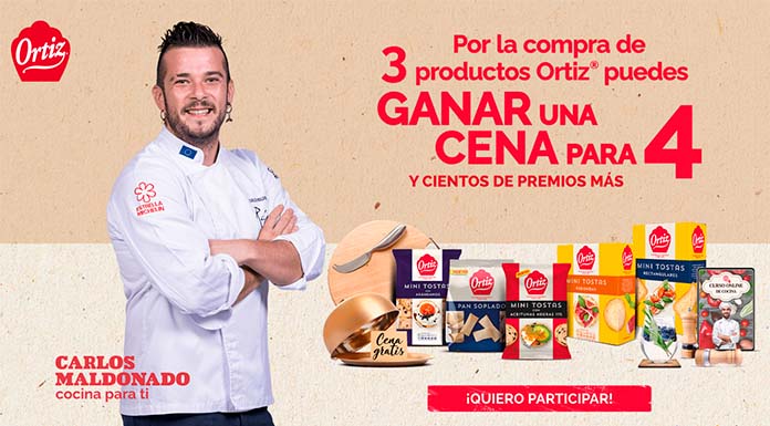 Gana una cena con Ortiz