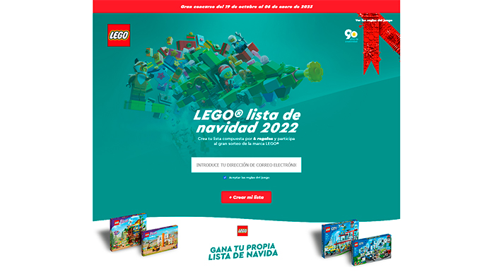 Gran sorteo de Lego