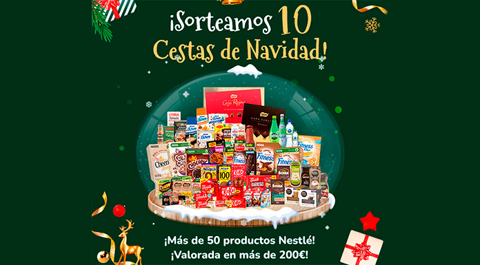 Sorteo de 10 Cestas de Navidad Nestlé