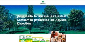 Sorteo de productos de Aquilea Digestión Sorteo de productos de Aquilea Digestión