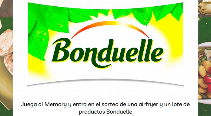 Sorteo de una airfryer y un lote de productos Bonduelle