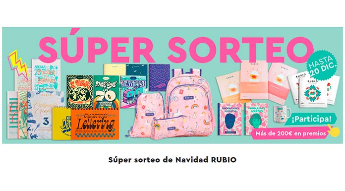 Súper sorteo de Navidad Rubio