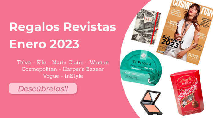 Regalos revistas enero 2023